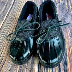 Sugar Size 6 Black Fashion Slip On Flats
